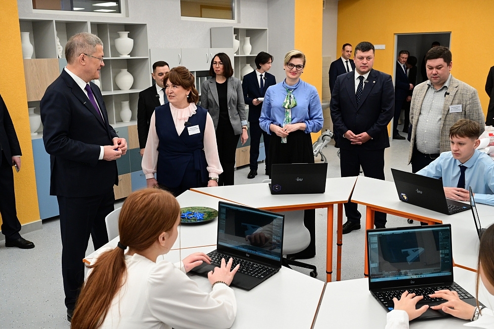 Иң ҙур мәктәп асылды