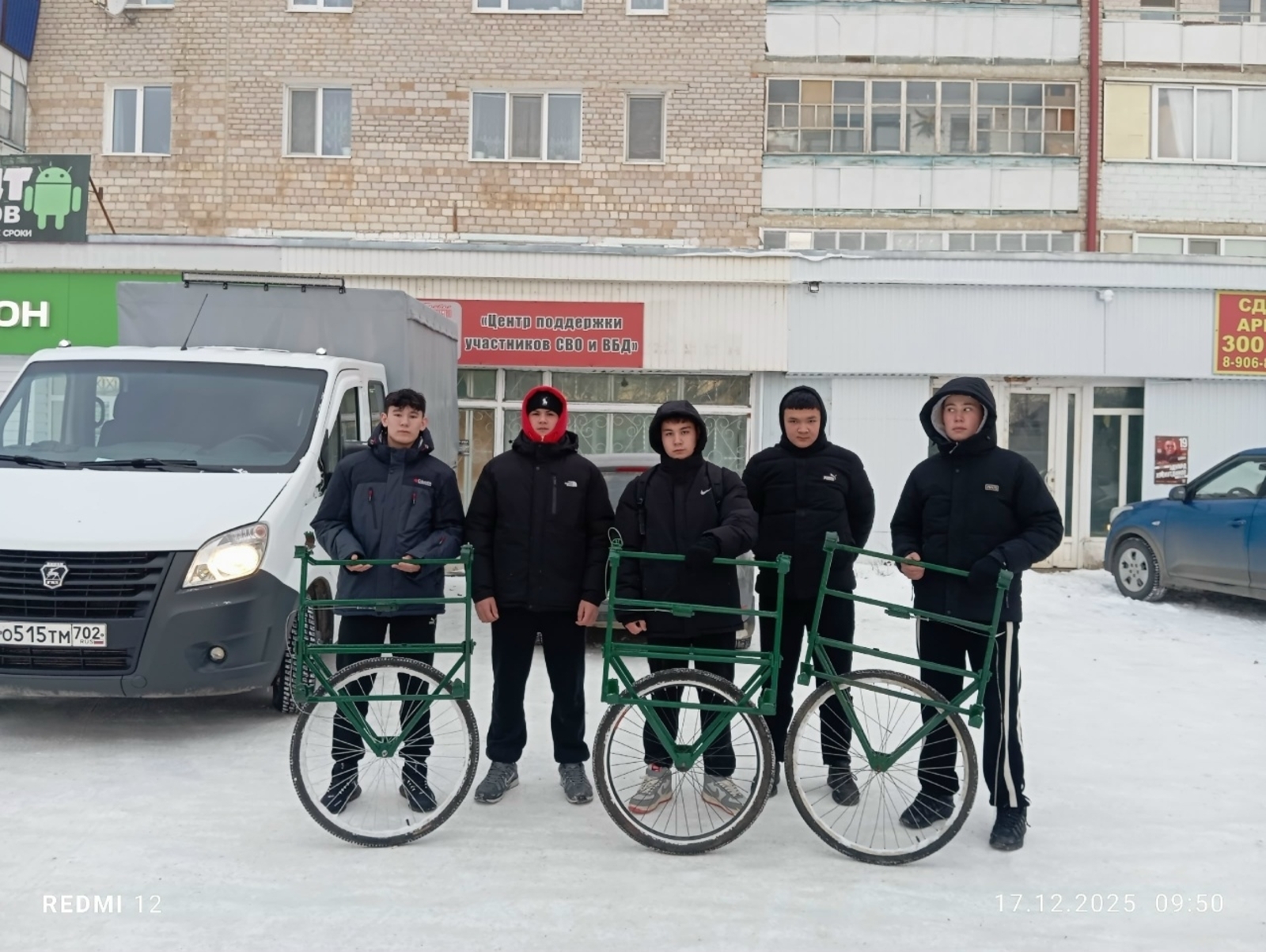 Һалдаттарға — «Анюта» эвакуация арбаһы