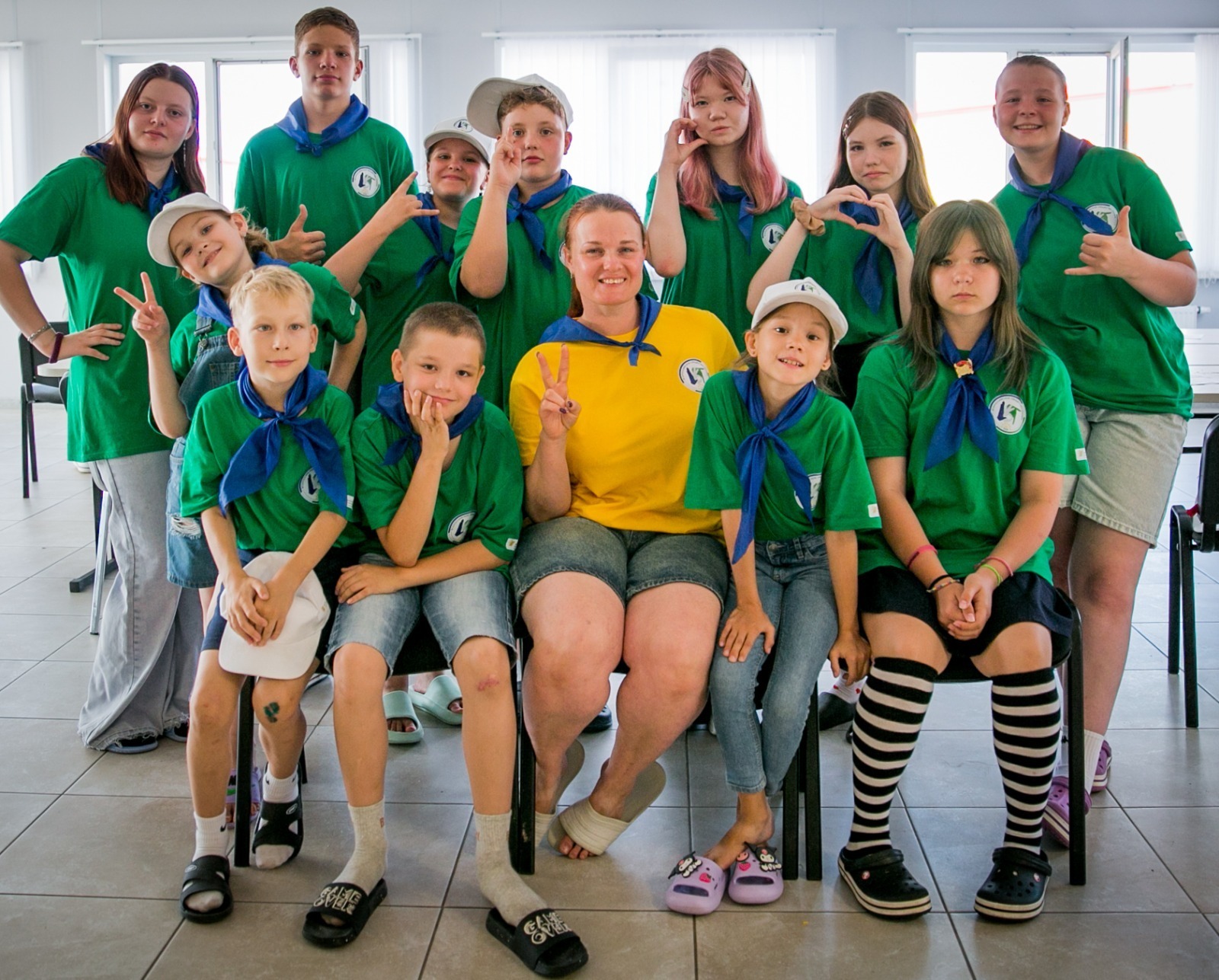 "Берҙәм сафта" инклюзив лагеры эшләй