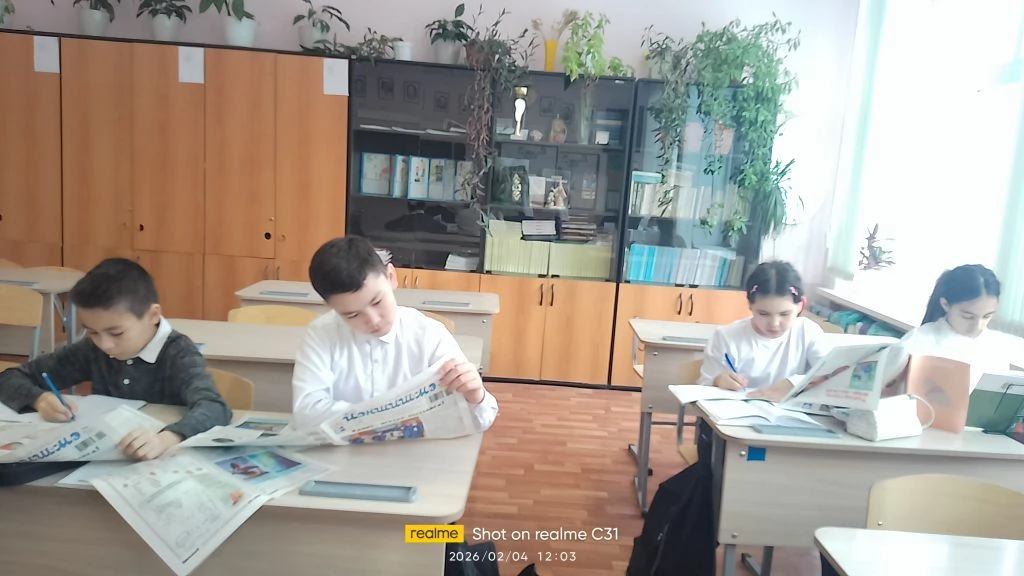 "Гәзитте дәрестә рәхәтләнеп ҡулланабыҙ"