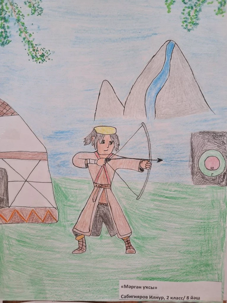 Һүрәттәр конкурсынан