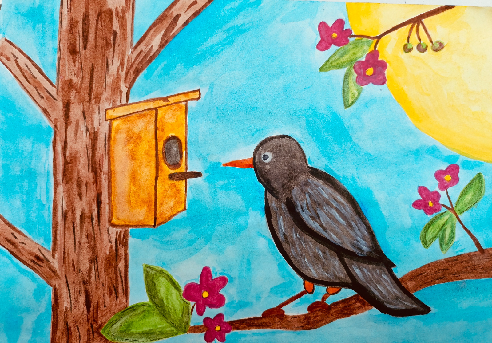 Ағастар япраҡ ярыр