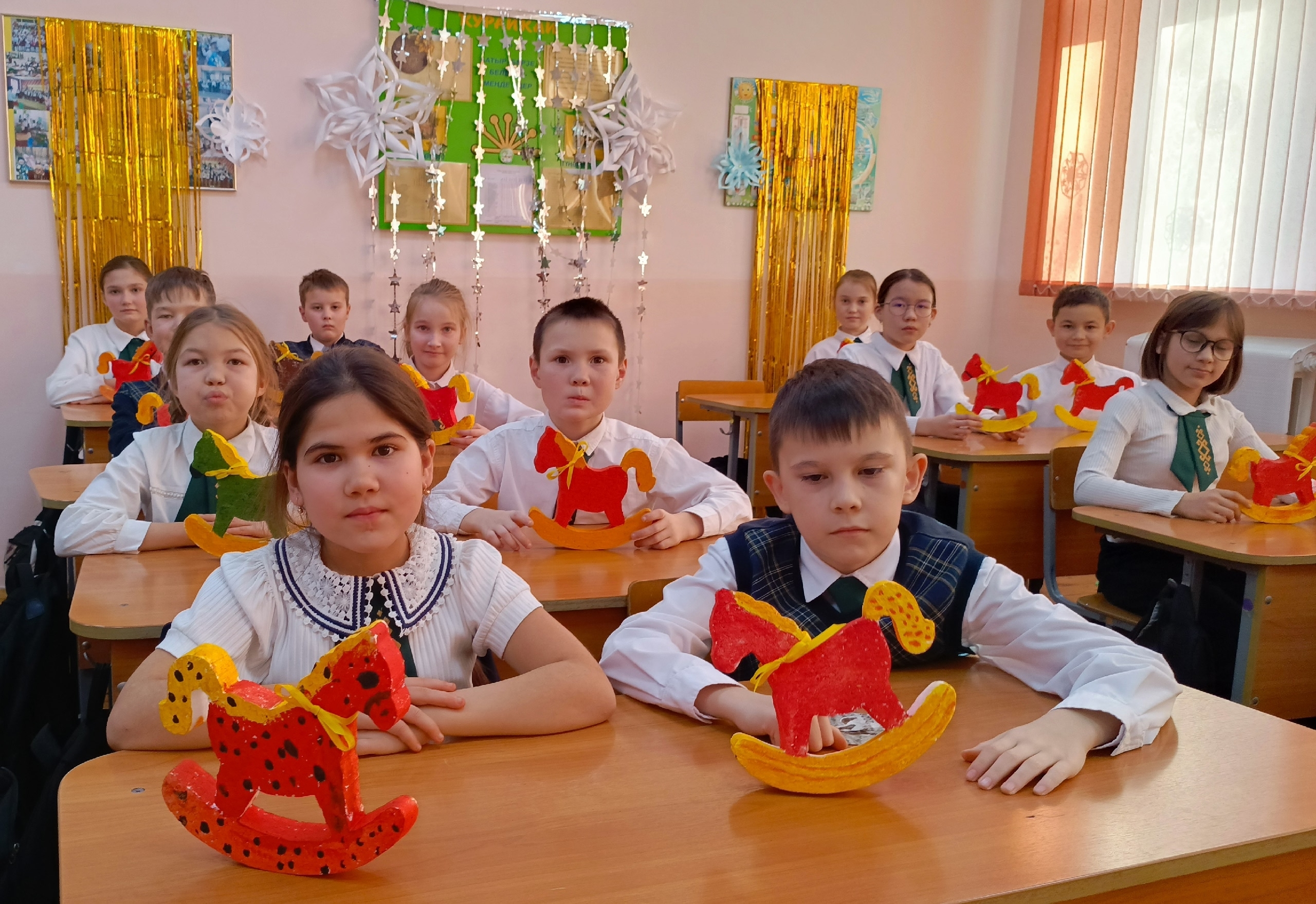 Дүртенселәрҙең аттары бигерәк матур икән!