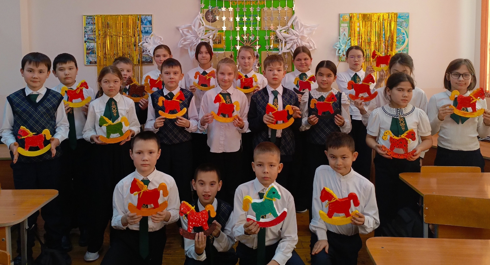 Дүртенселәрҙең аттары бигерәк матур икән!