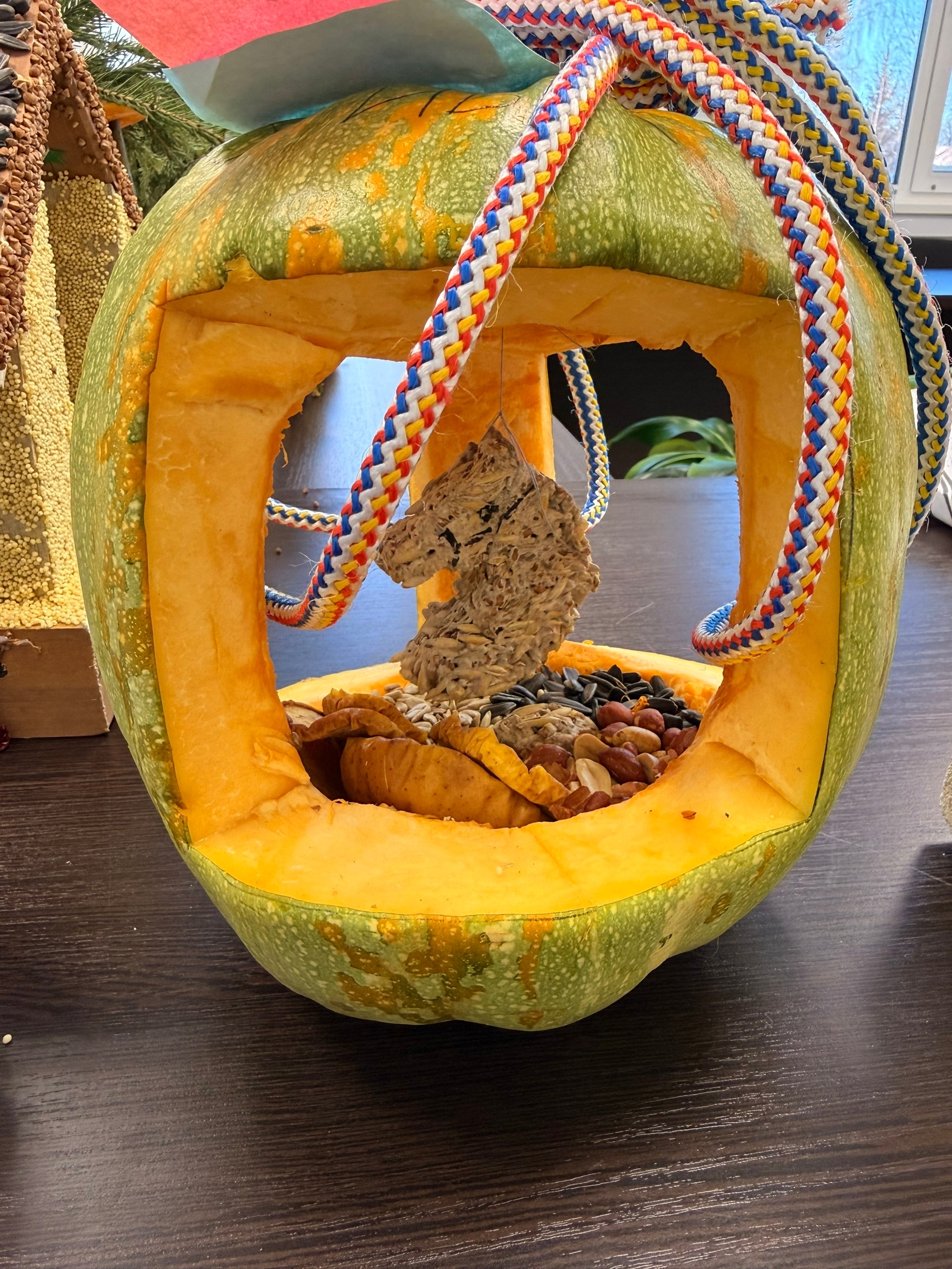 Ҡоштарға - Яңы йыл тағараҡтары