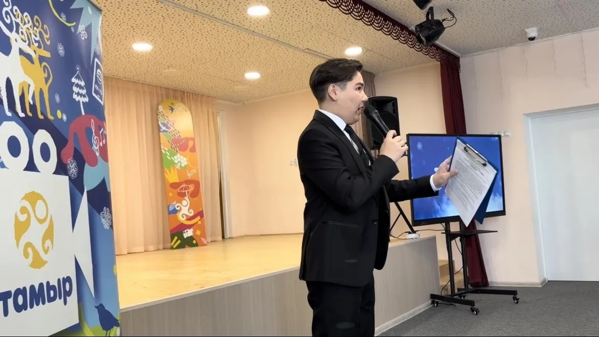 «Тамыр»ҙың ижади десанты: Саҡмағош гимназияһы телеканал командаһы менән осрашты