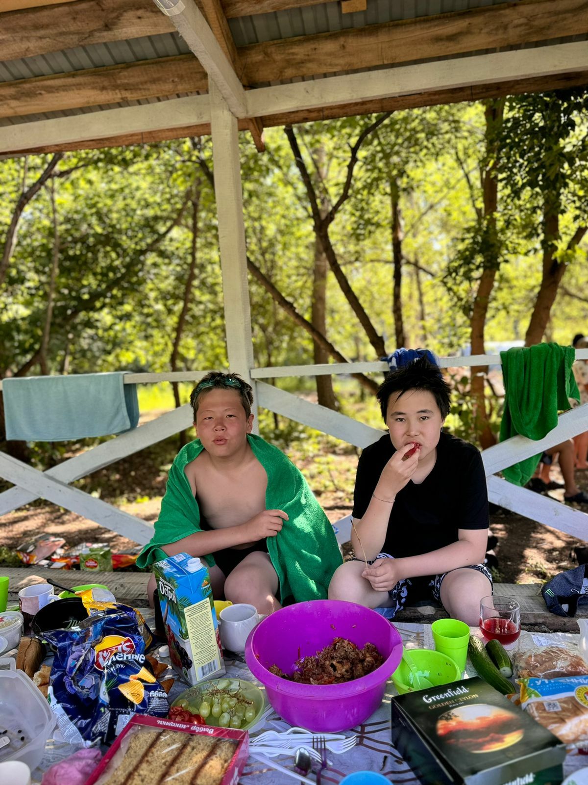 Ҡыҙыл буйында ял да иттеләр