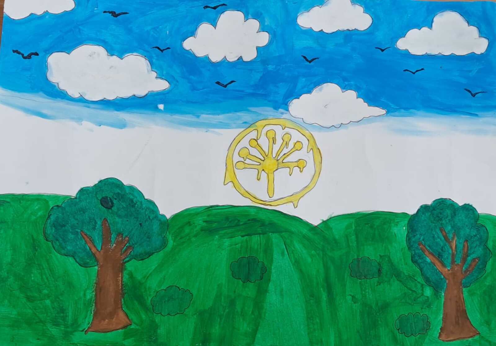 Байрам айҡанлы килгән һүрәттәр