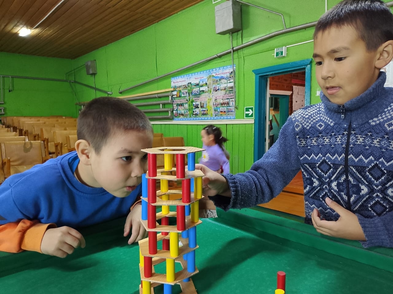 Балалар — ауыл мәҙәниәт йортонда