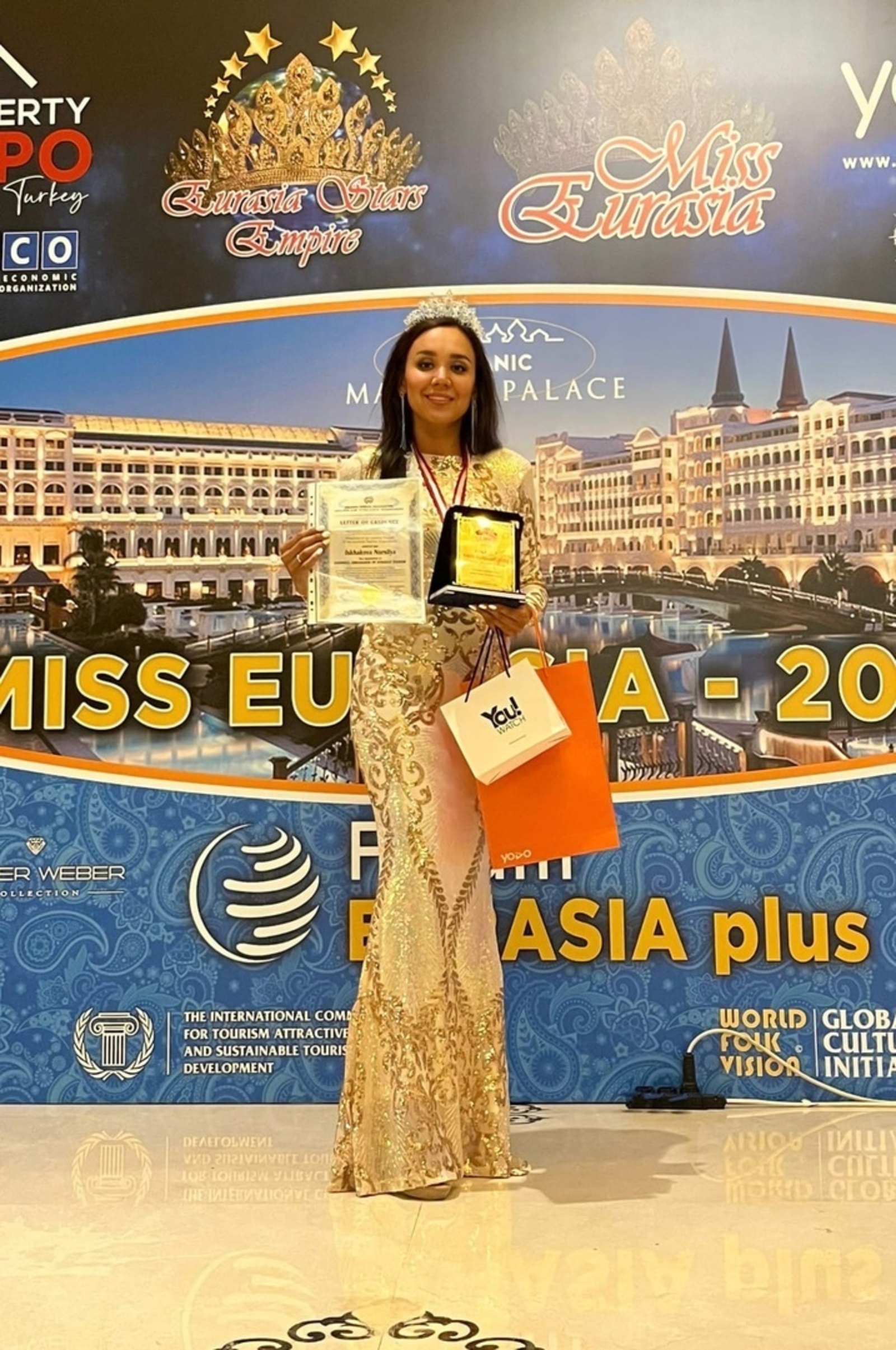 Нурсилә Фәхретдинова – «Мисс Евразия – 2022» төп титул эйәһе