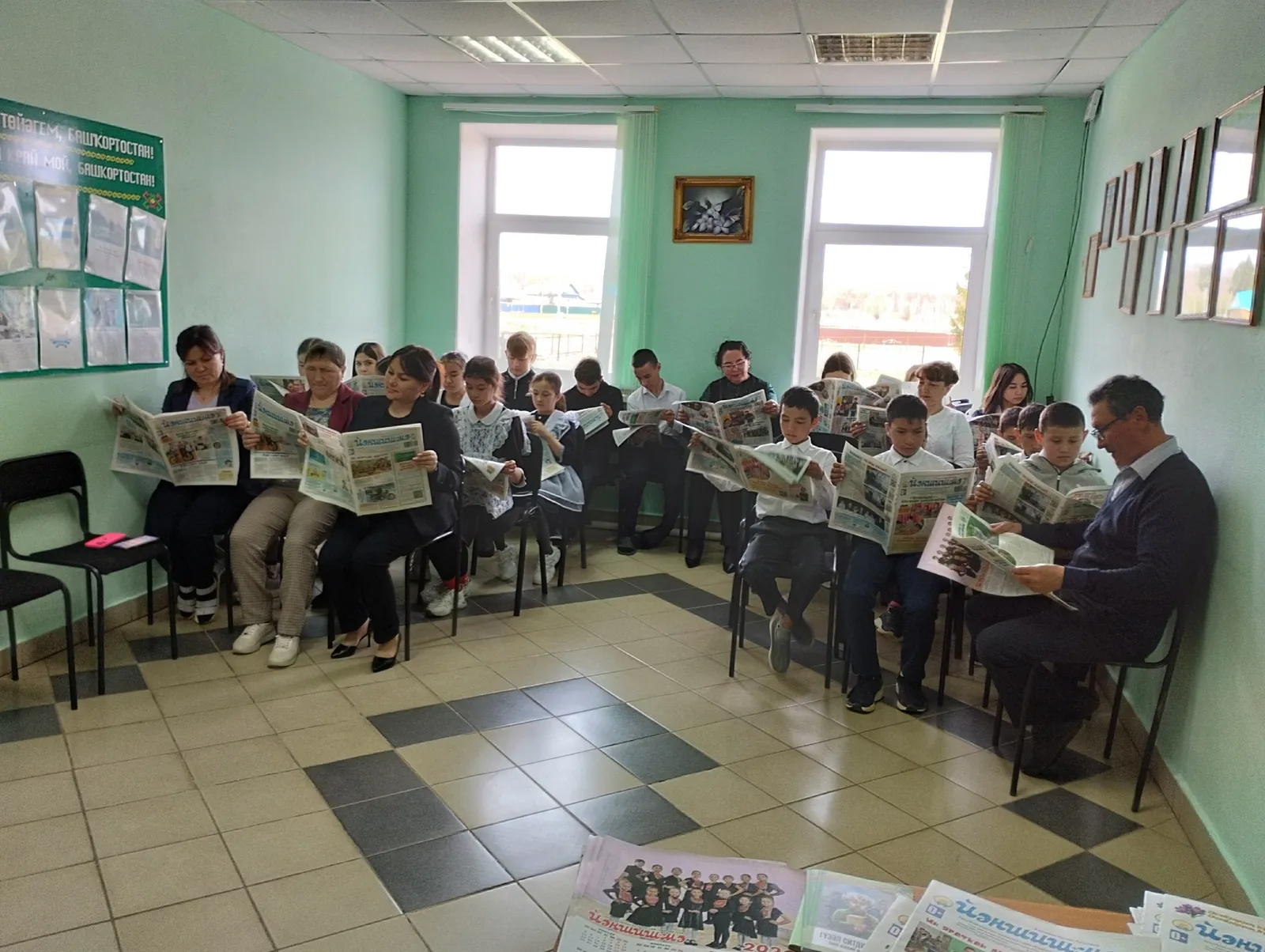 Ҡырмыҫҡалыла дуҫтарыбыҙ менән осраштыҡ