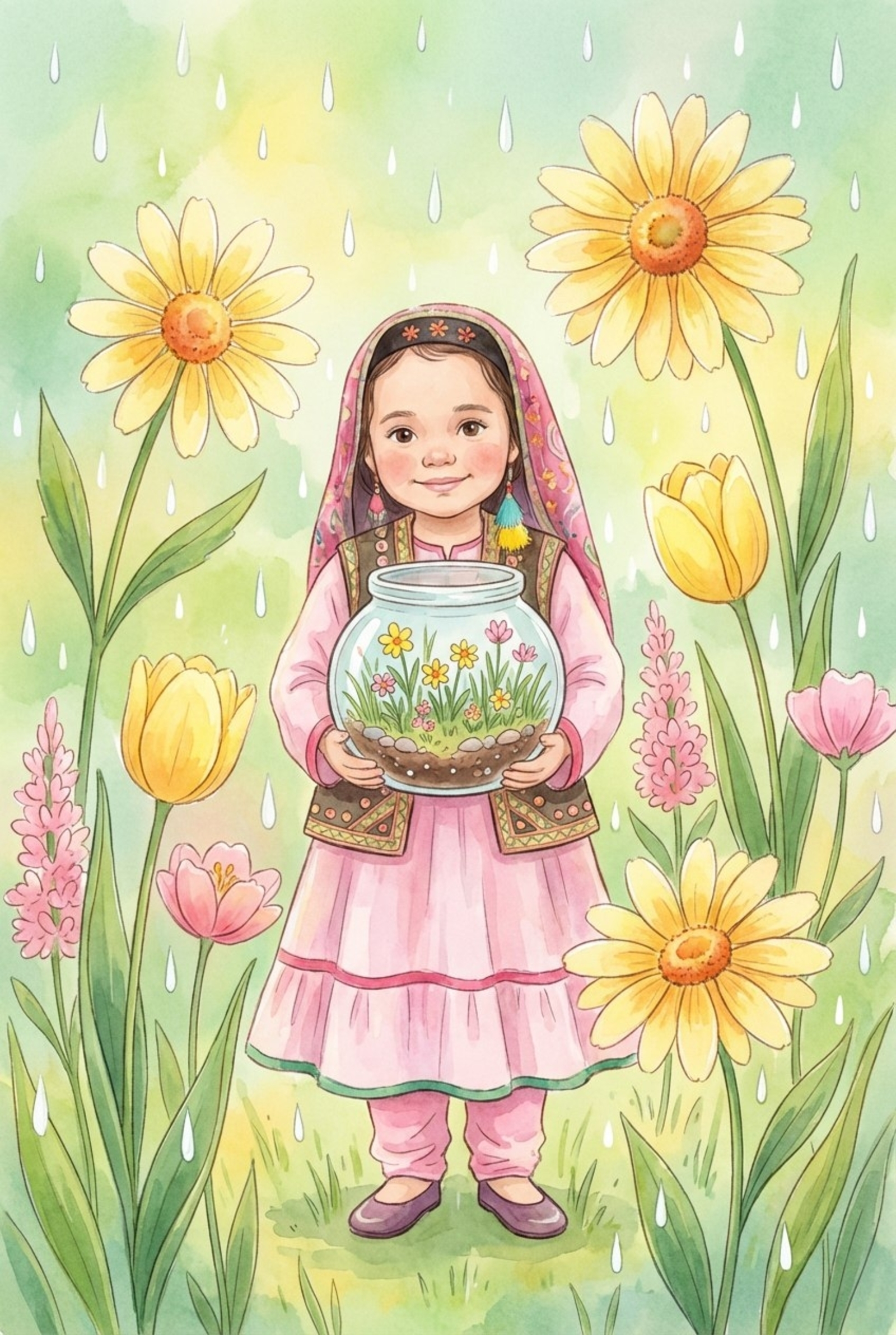 Яҙҙың беренсе көнө менән, дуҫтар!