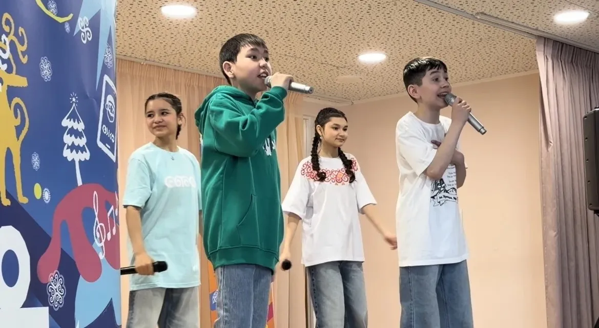 «Тамыр»ҙың ижади десанты: Саҡмағош гимназияһы телеканал командаһы менән осрашты